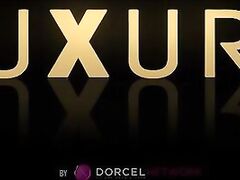 Luxure: Submissive Chloe Lacourt and Jessie Volt sex with rich guy