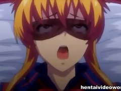 Hentai big tits sucked and played with