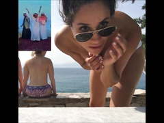 HRH Princess Megan Markle Topless Leaked Footage