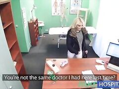 Fake Hospital Shy patient with soaking wet pussy squirts