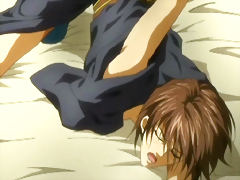 Gay anime boy getting his anal torn up and fisted to the end