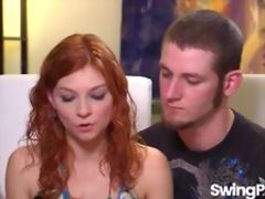 Amateur real girlfriend found love inside playboy mansion while BF is around