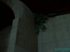 Hairy mature sucks and fucks