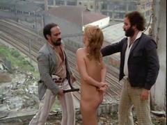 After a fight breaks out she is tortured hard sexually